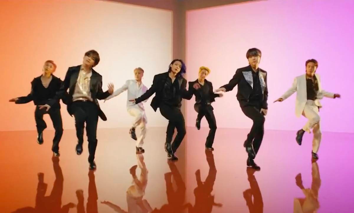 BTS dança no clipe de Butter