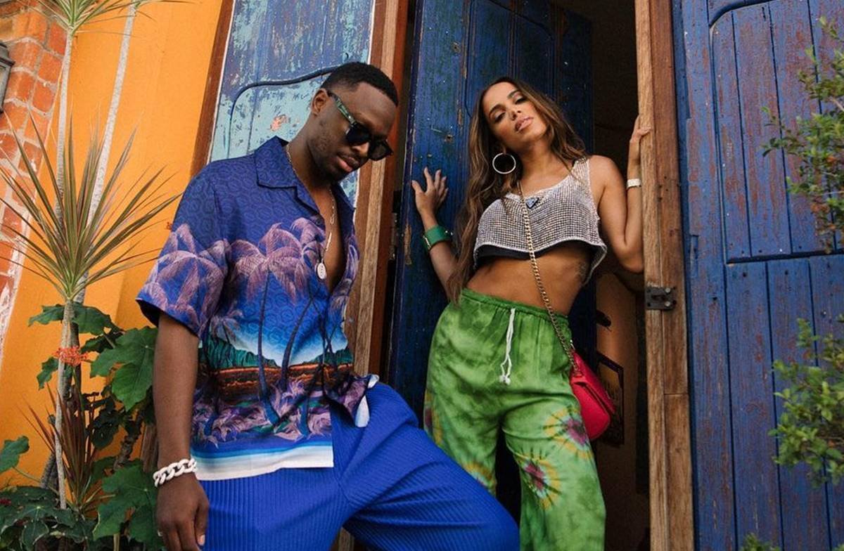 Anitta e Dadju estreiam o clipe de Mon Solei