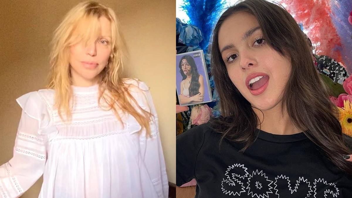 Courtney Love e Olivia Rodrigo