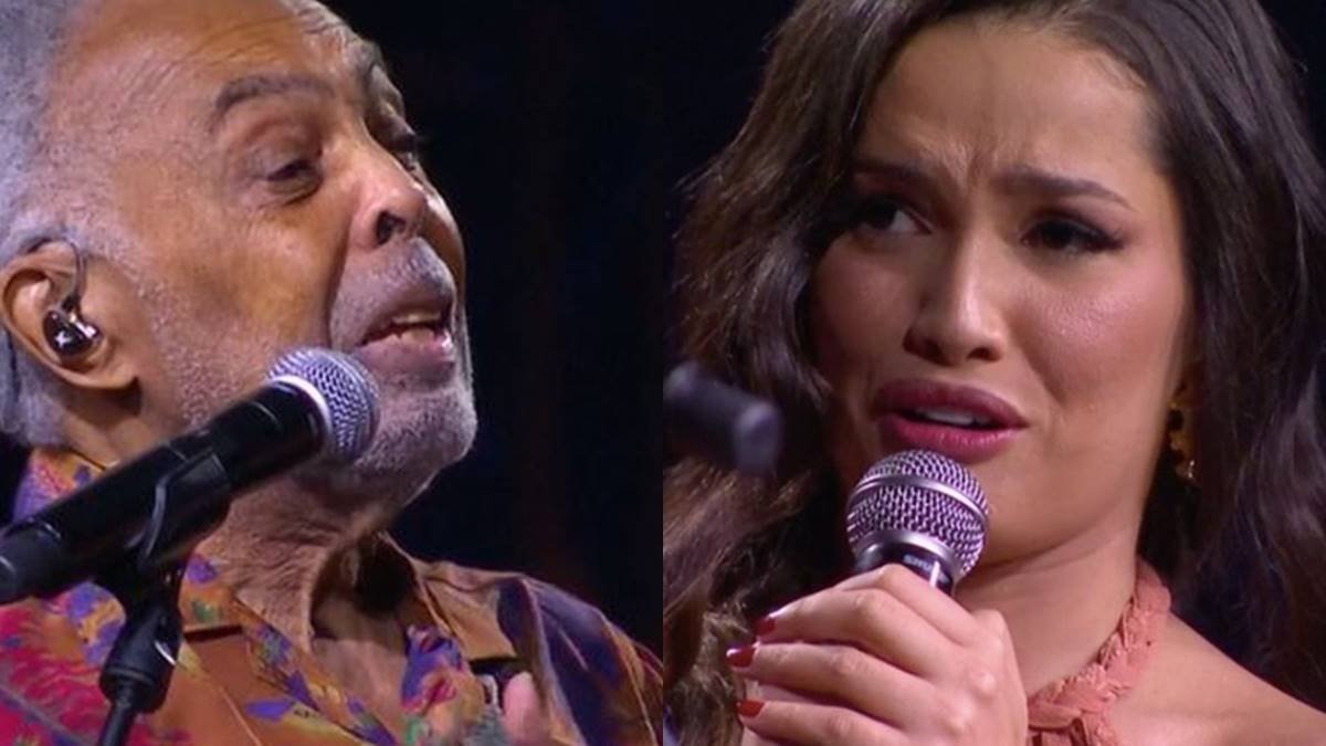 Gilberto Gil se emociona ao cantar com Juliette