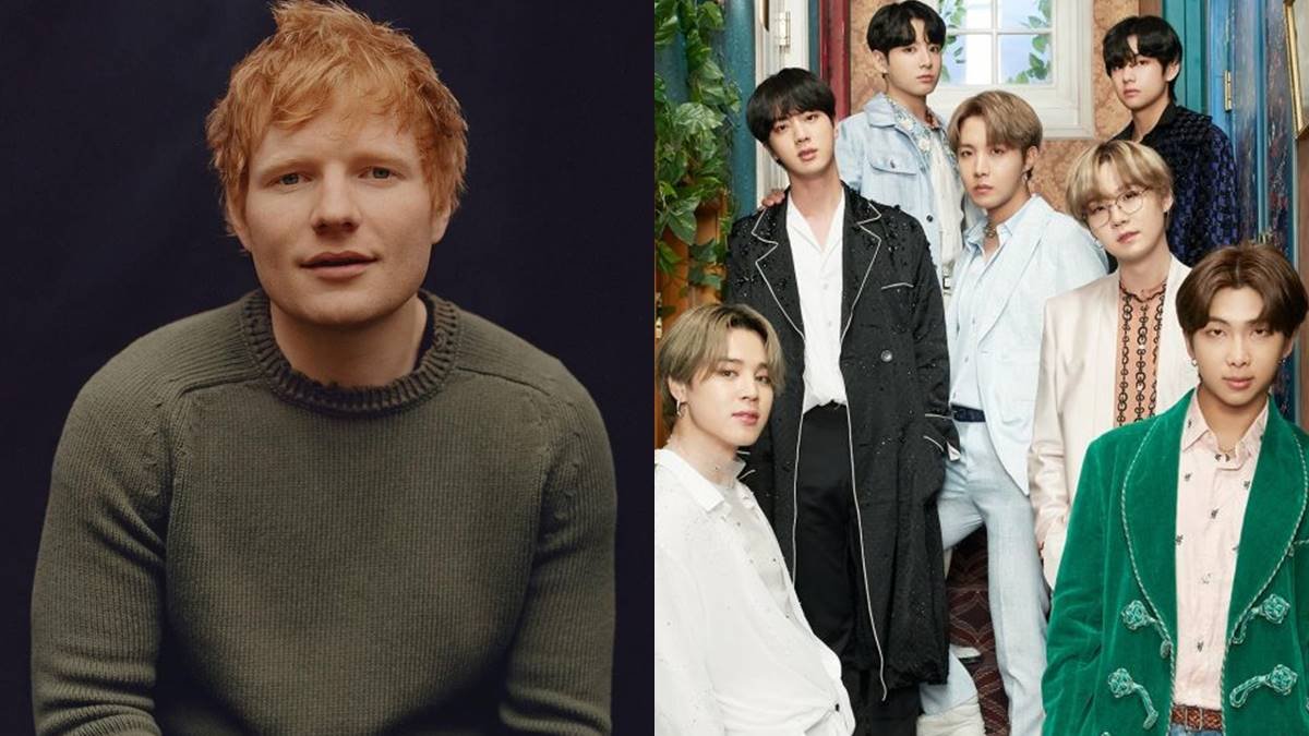 Ed Sheeran e BTS