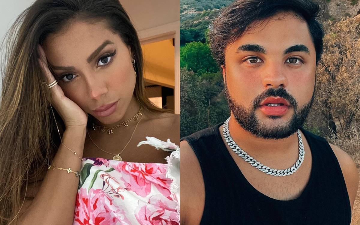 Anitta e Lucas Guedez