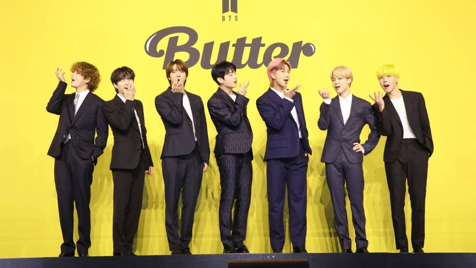 BTS em Butter