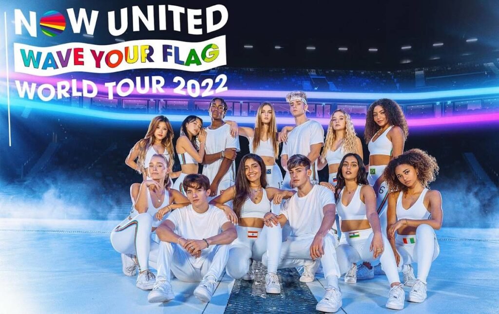 Now United inicia a turnê Wave Your Flag