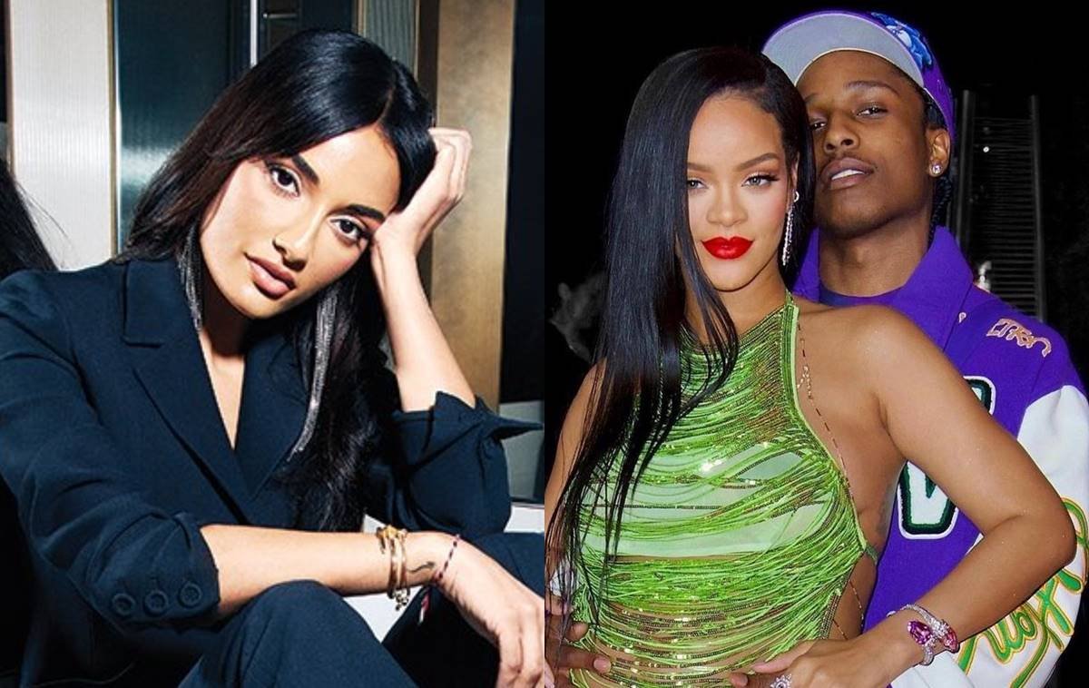 Amina Muaddi, Rihanna e A$AP Rocky