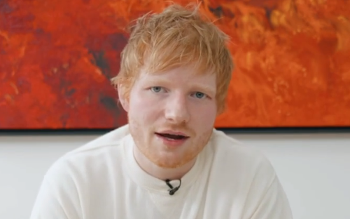 Ed Sheeran fala de processo por plágio