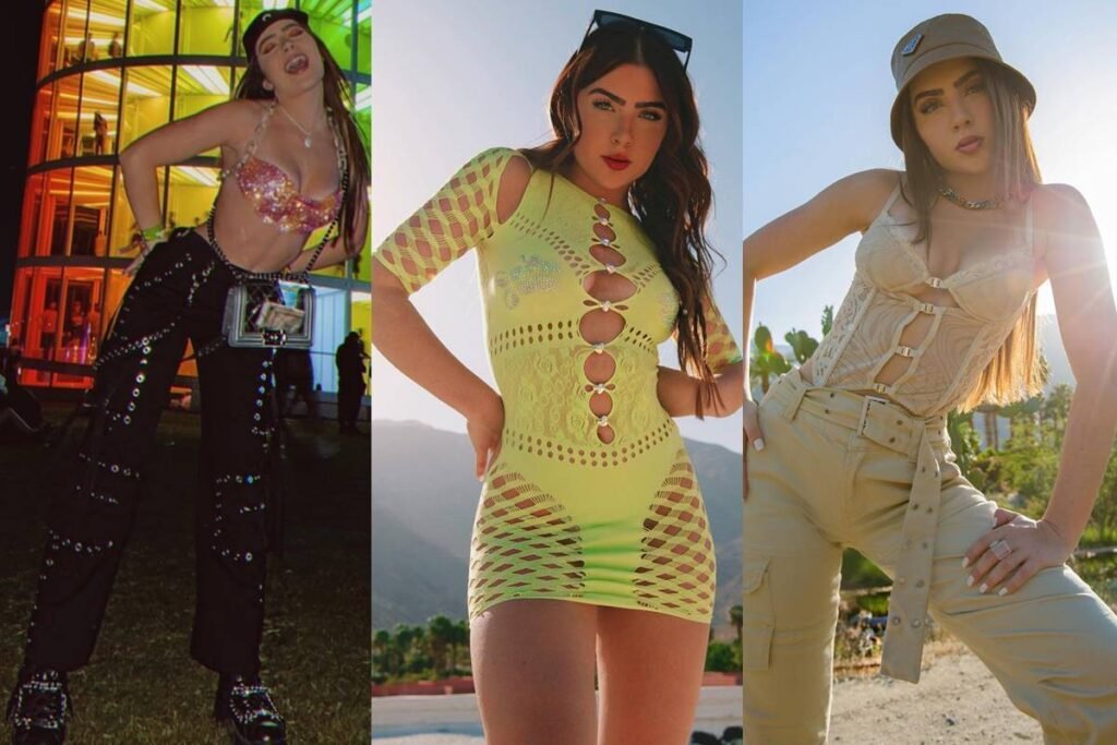 Jade Picon mostra seus looks caros para curtir o Coachella