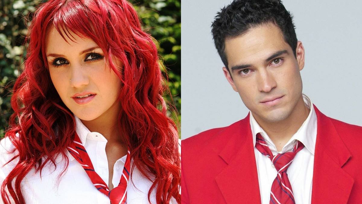 Dulce Maria e Alfonso Herrera na era RBD