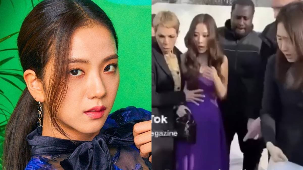 Jisoo, do BLACKPINK, se assusta com queda de fotógrafo