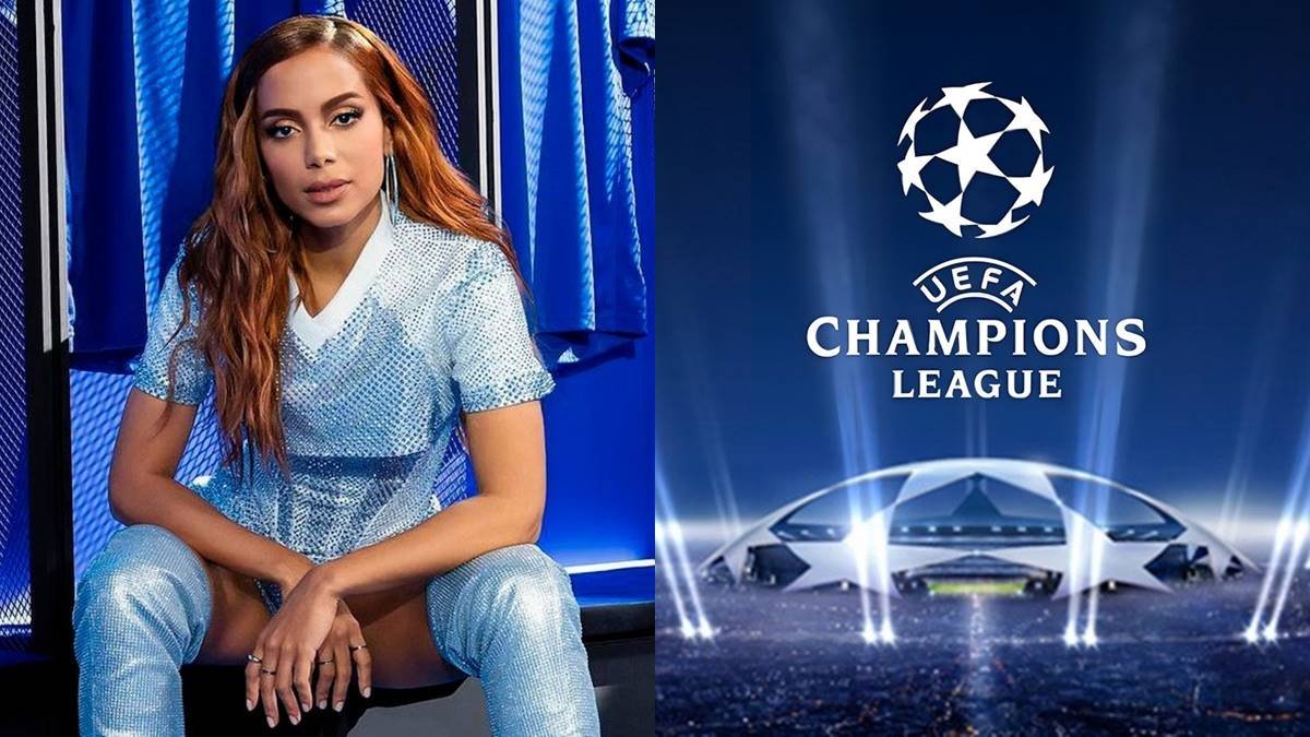 Anitta se apresenta na final da Champions League 2023