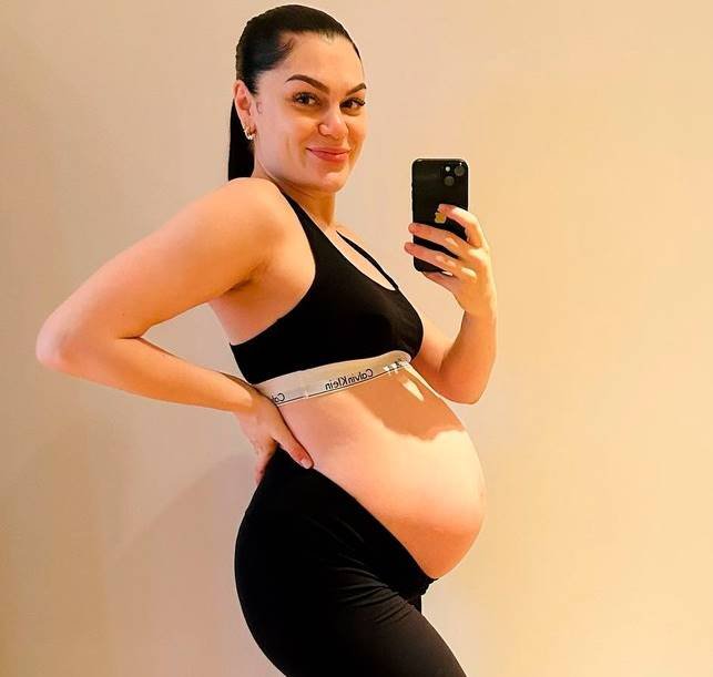 Jessie J quando estava grávida