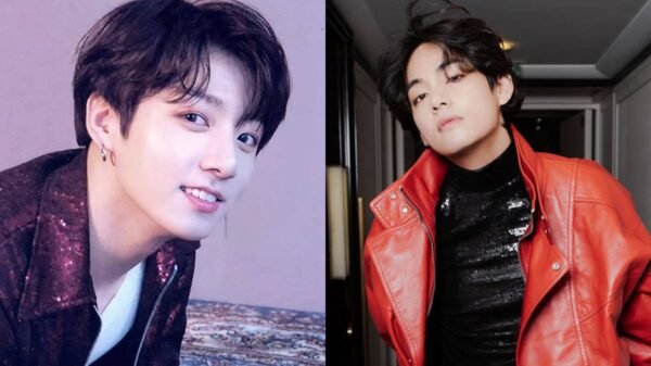 Jungkook e V, do BTS