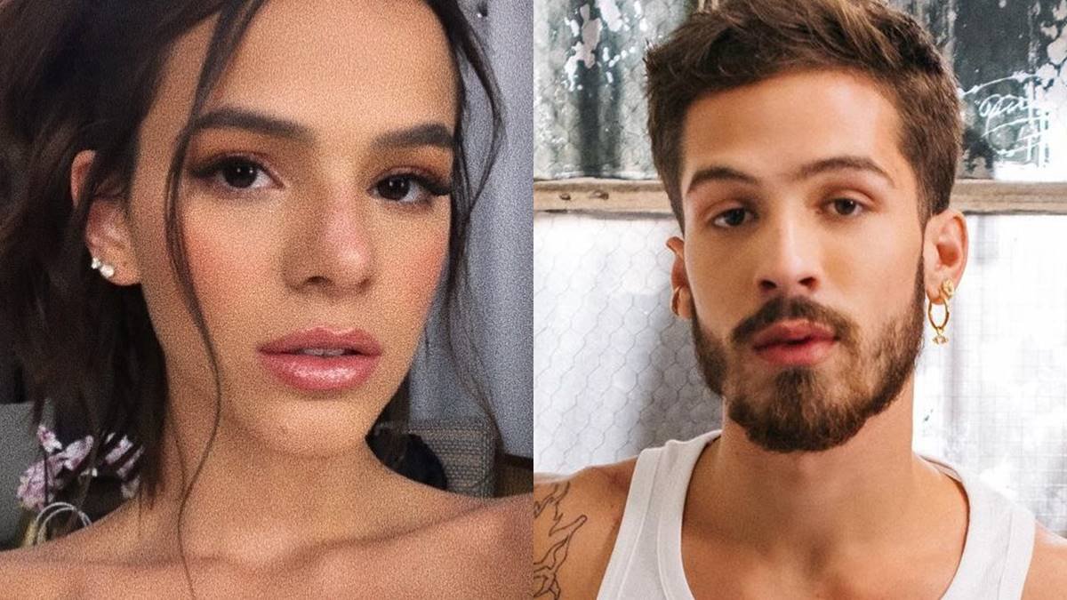 Bruna Marquezine e João Guilherme surgem juntos em festa junina