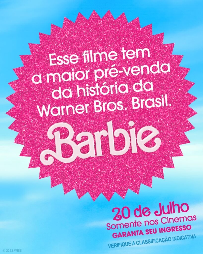 Live-action de Barbie bate recorde antes da estreia