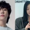 Jungkook, do BTS, e atriz Lee Yoo Bi