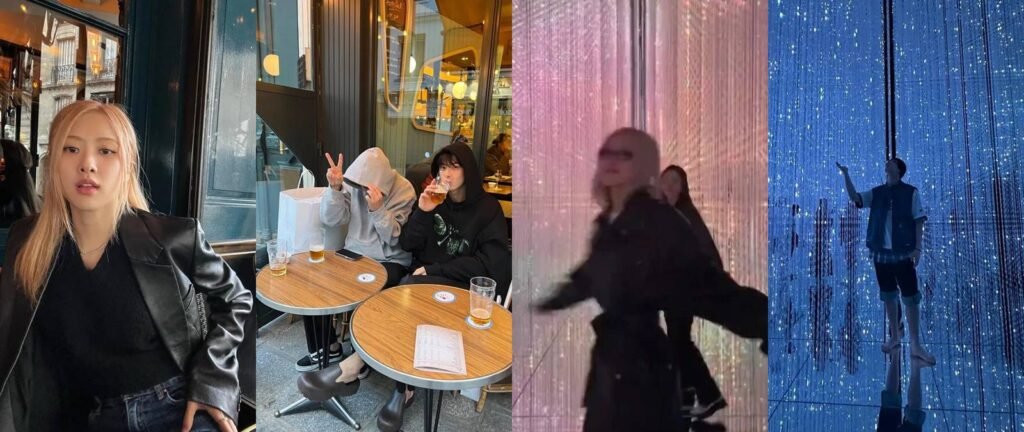 Rosé, do BLACKPINK, e Cha Eunwoo, do ASTRO, teriam tirado fotos nos mesmos lugares