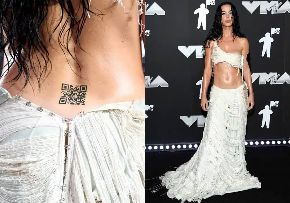 Katy Perry chama a atenção com tatuagem no VMA 2024