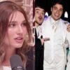 Sasha relembra gafe no casamento de Lucas Rangel e Lucas Bley