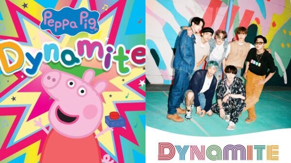 Peppa Pig lança cover de Dynamite do BTS - ouvir