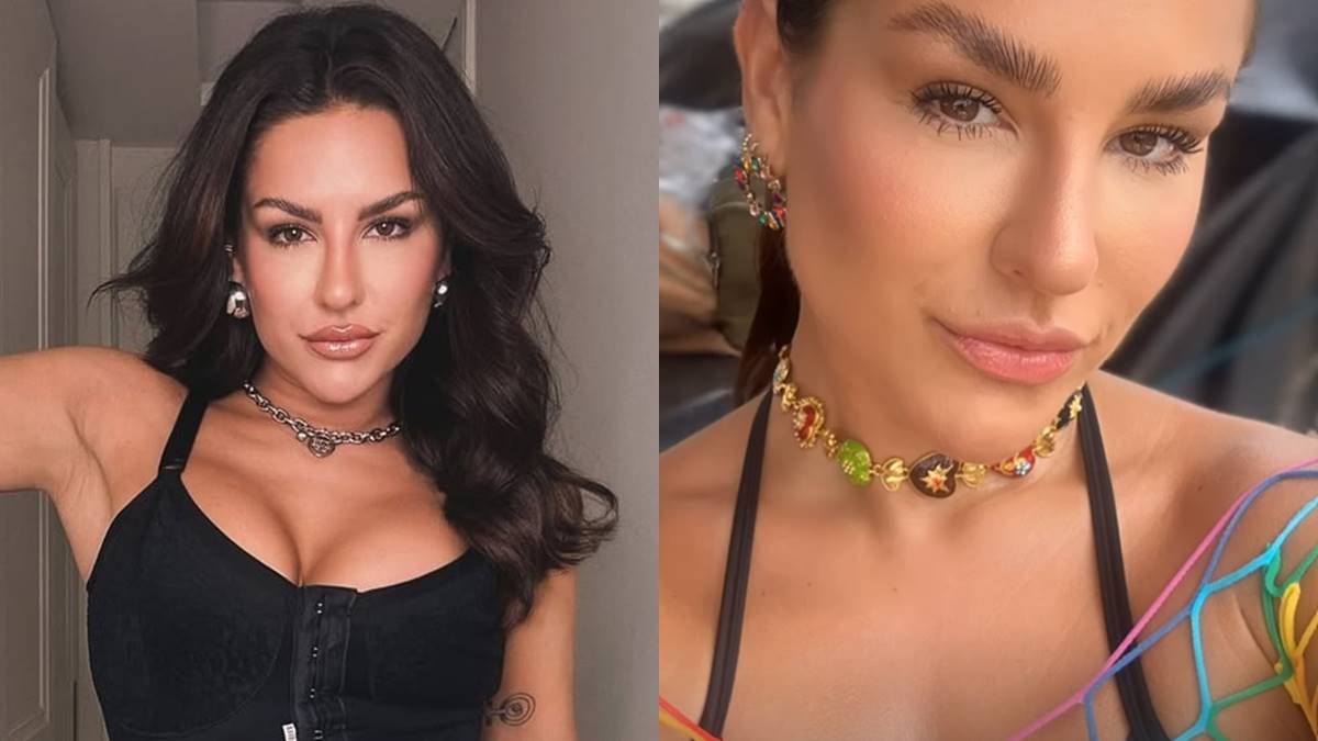 Kéfera usa biquíni para bloquinho de Carnaval