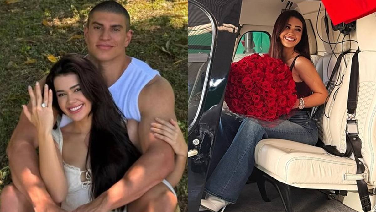 Francine Ehlke ganha helicóptero do marido bilionário