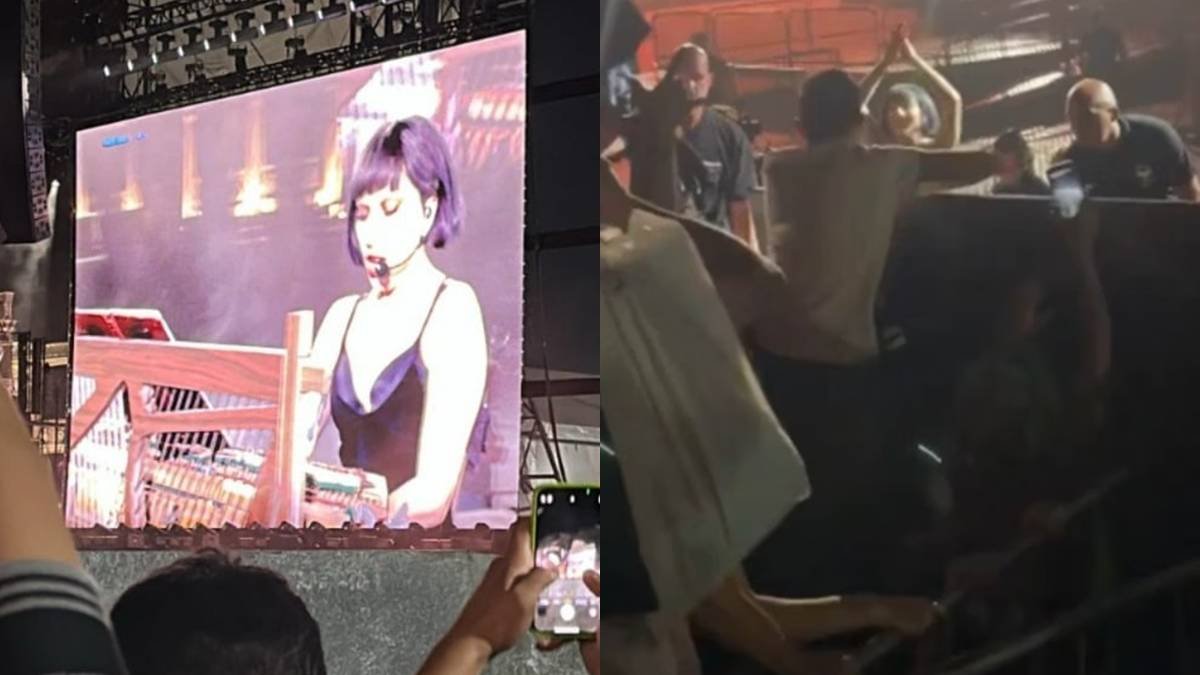 Lady Gaga ensaia em Copacabana
