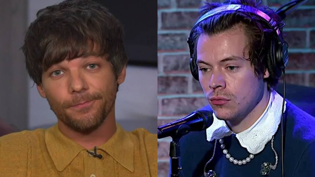 Louis Tomlinson e Harry Styles