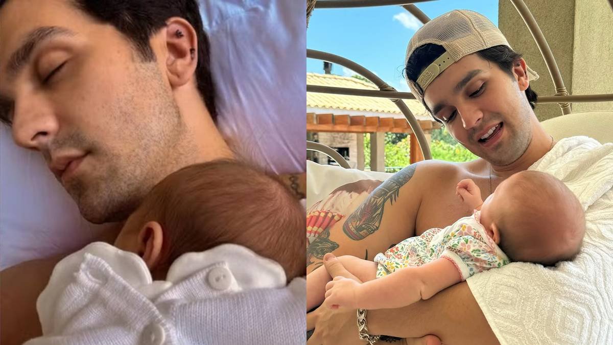 Luan Santana e a filha, Serena