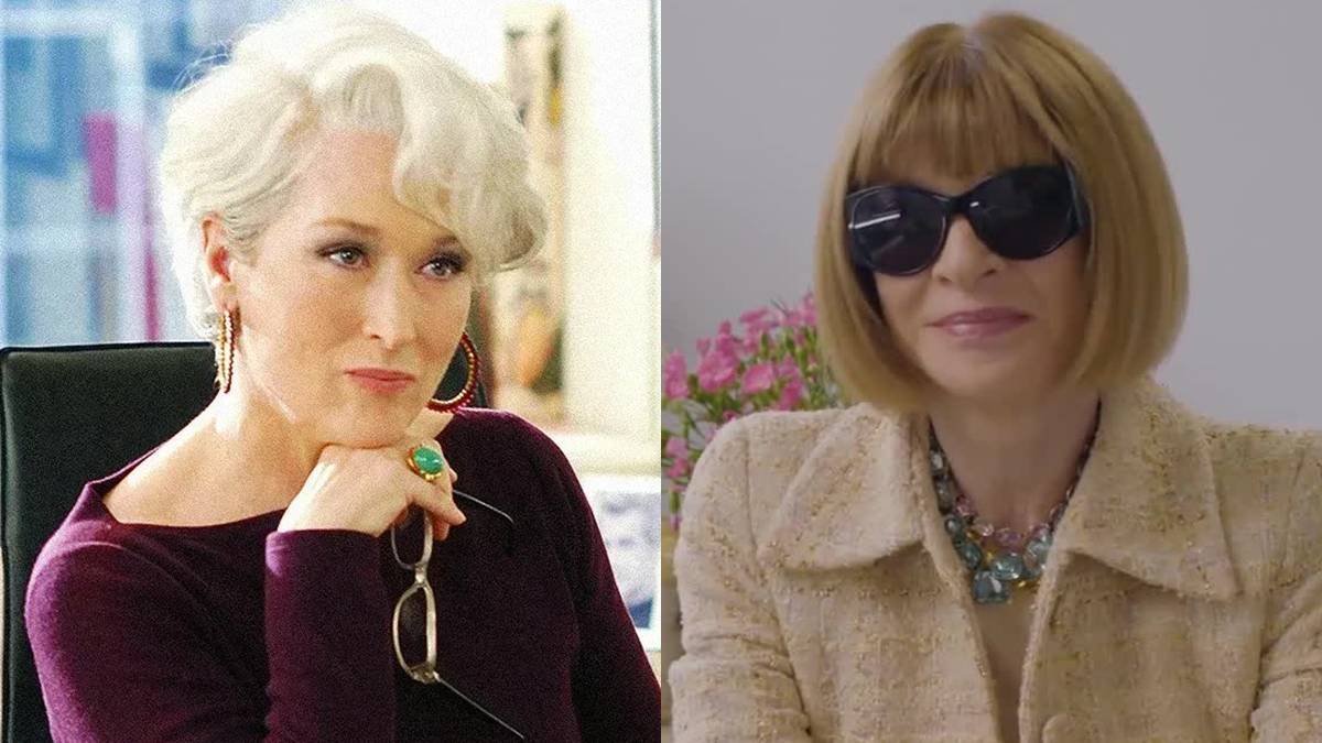 Meryl Streep e Anna Wintour